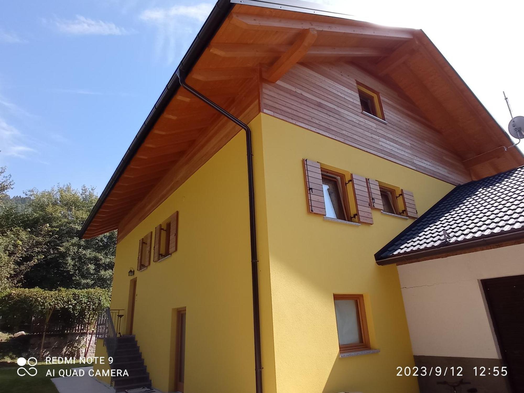 Baita Figliezzi Castello Tesino Exteriör bild