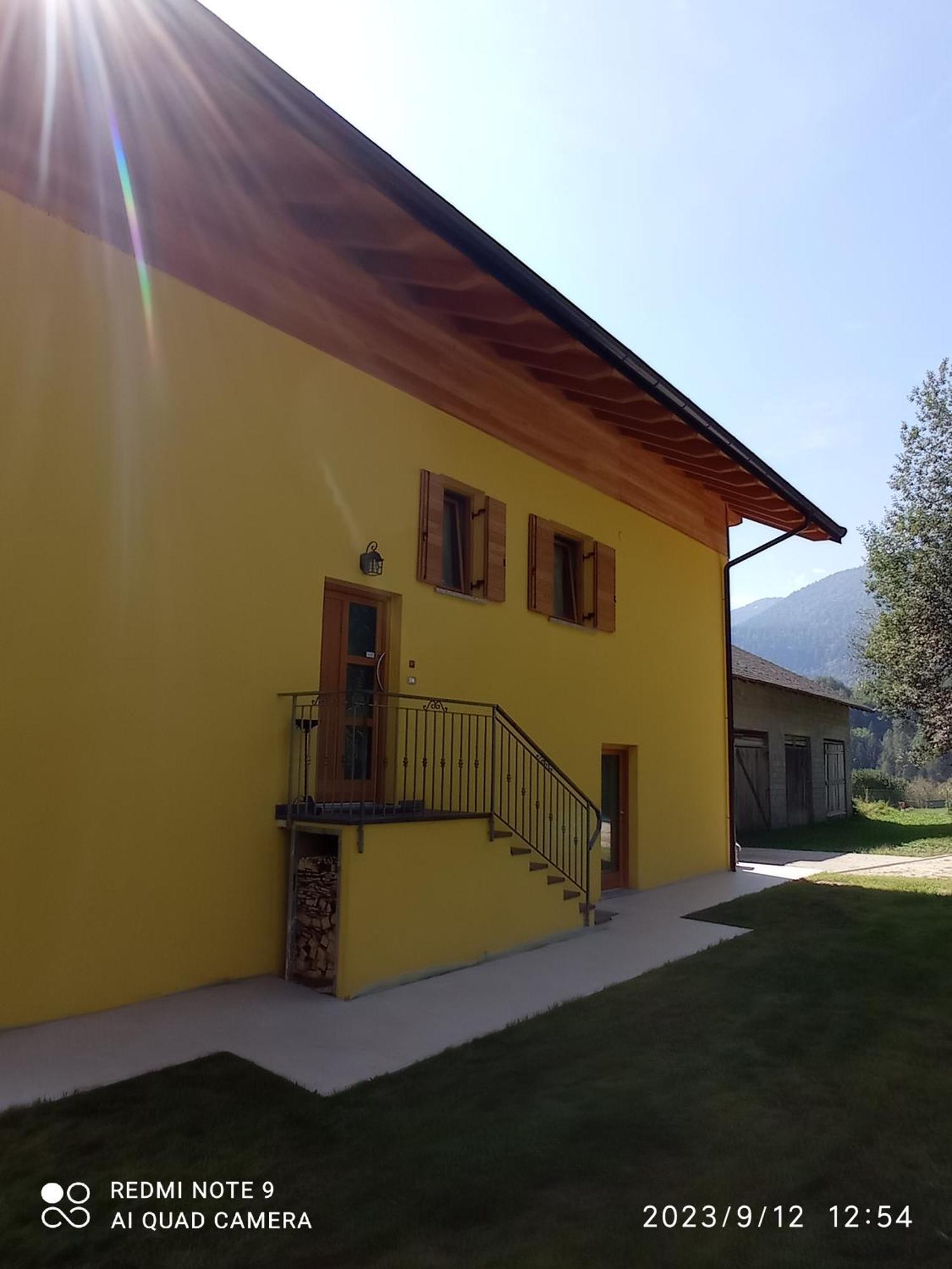 Baita Figliezzi Castello Tesino Exteriör bild